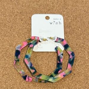 Multicolor Hoop Earrings